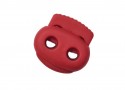 Koordstopper 2 gaats groot  Rood  25 x 22 mm