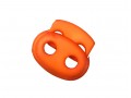 Koordstopper 2 gaats groot Oranje  25x22mm