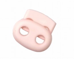 Koordstopper 2 gaats groot Zachtroze  25x22mm