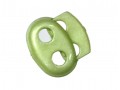 Koordstopper 2 gaats klein Lime  18x16mm