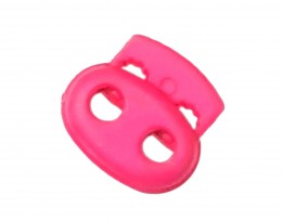 Koordstopper 2 gaats klein  Pink   18 x 16 mm