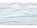 Koord wit.  Doorsnee circa 3,5 mm  Katoen/polyester  De kleur is door en door hetzelfde