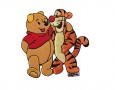 Winnie the Pooh applicatie  2 dikke vrienden