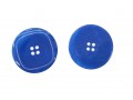 Grote knoop Blauw 4 gaats  44mm