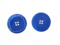 Grote knoop Blauw 4 gaats  38mm