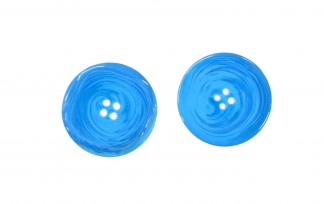 Grote knoop Aqua 4 gaats  38mm