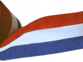 Sierband Nederlandse vlag 50mm