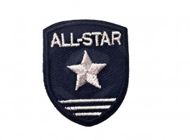 Applicatie opstrijkbaar All Star  32624