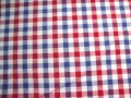 BB ruit 10 x 10 Rood/wit/blauw met hartjes 5638-3N