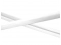 Satijn biaisband wit. 20mm breed. 100% pes