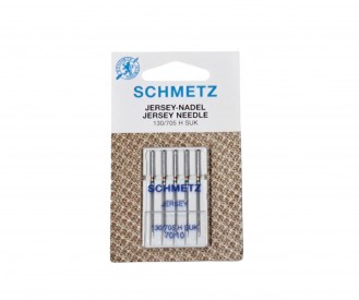 Schmetz naaimachine naalden. Jersey / ballpoint naalden voor tricot stoffen. 5 stuks per doosje Naalddikte 70/10