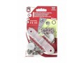 Inslag drukknoop Baby Roze 9.7/10 mm