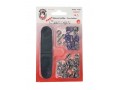 Inslag drukknoop Baby Donkerpaars 9.7/10 mm