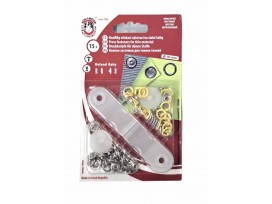 Inslag drukknoop Baby Geel 9.7/10 mm