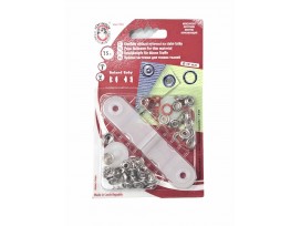 Inslag drukknoop Baby Rood 9.7/10 mm
