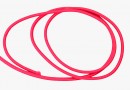 Elastisch koord pink  3 mm dik koordelastiek