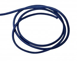 Koordelastiek Donkerblauw 3mm