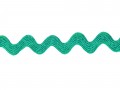 Zigzagband Glanzend groen 9mm  816
