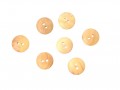 Houten knoop Glad Lichtbruin 12,5 mm