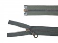 Antiek messingrits deelbaar Groen 35 cm.
