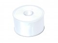 Satijnlint Wit op een rol van 25 mtr  50 mm breed
