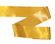 Satijnlint Helder goud 50 mm breed