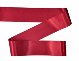 Satijnlint Warm rood 50 mm breed