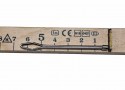 Band/koord doorhaler.  Lengte 6.5 cm  Nickel/metaal  De opening is ongeveer 15 x 4 mm
