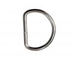 D-Ring Zilverkleur metaal 29 mm OP is OP