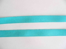 Keperband 15mm aqua/groen