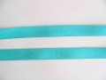 Keperband 15mm aqua/groen