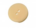 Kunststof knoop met 2 gaten  Drie kleuren creme in drie laagjes.  Doorsnee ongeveer 20 mm  Knopen worden per stuk verkocht.