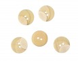 Kunststof knoop Creme in 3 tinten 18mm  Serie 1