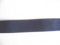 Keperband Donker blauw  3cm breed
