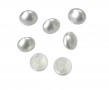 Exclusieve parelknoop  Plat  8 mm  774Br