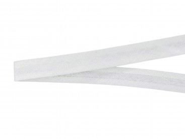 Offwhite biaisband van 12 mm breed  Katoen