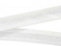 Wit biasband van 12 mm breed Katoen