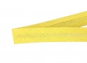 Biaisband 12 mm breed  Lichtgeel  100 % katoen
