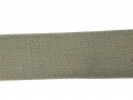 Keperband, wat lichter legergroen  100% katoen  3cm breed