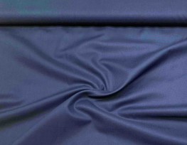 Effen katoen donkerblauw  1.45 meter breed  100% katoen  130 gram/m2