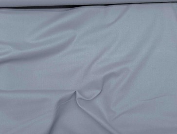 Effen katoen grijs/blauw  1.45 meter breed  100% katoen  130 gram/m2