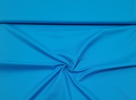 Effen katoen aqua  1.45 meter breed  100% katoen  130 gram/m2
