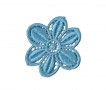 Bloemapplicatie Aqua  5cm