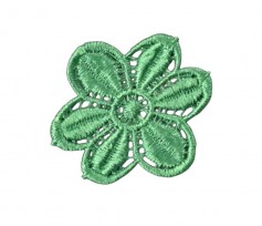 Bloemapplicatie Appelgroen  5cm