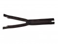 Donkerbruine rokrits 15 cm lang