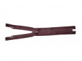 Bordeaux rode rokrits  18cm lang