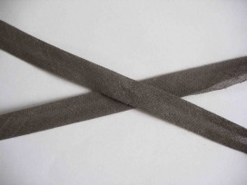 Biaisband Donkergrijs  12mm