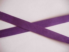 Biaisband Donkerpaars  12mm