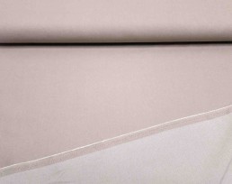 Zandkleurige stretch jeans. 48% katoen, 48% polyester,  4% elastan  1,40 mtr breed  280 gram p/m2