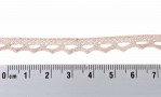 Ecru kantklos kant van 11 mm. breed  100% katoen